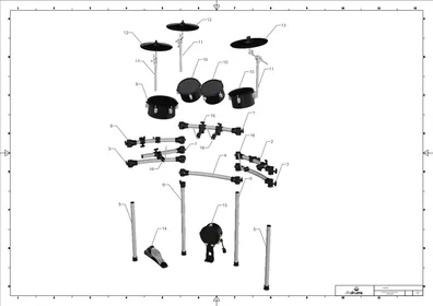 DB DRUMS - MANUAL Armado-JAGUAR